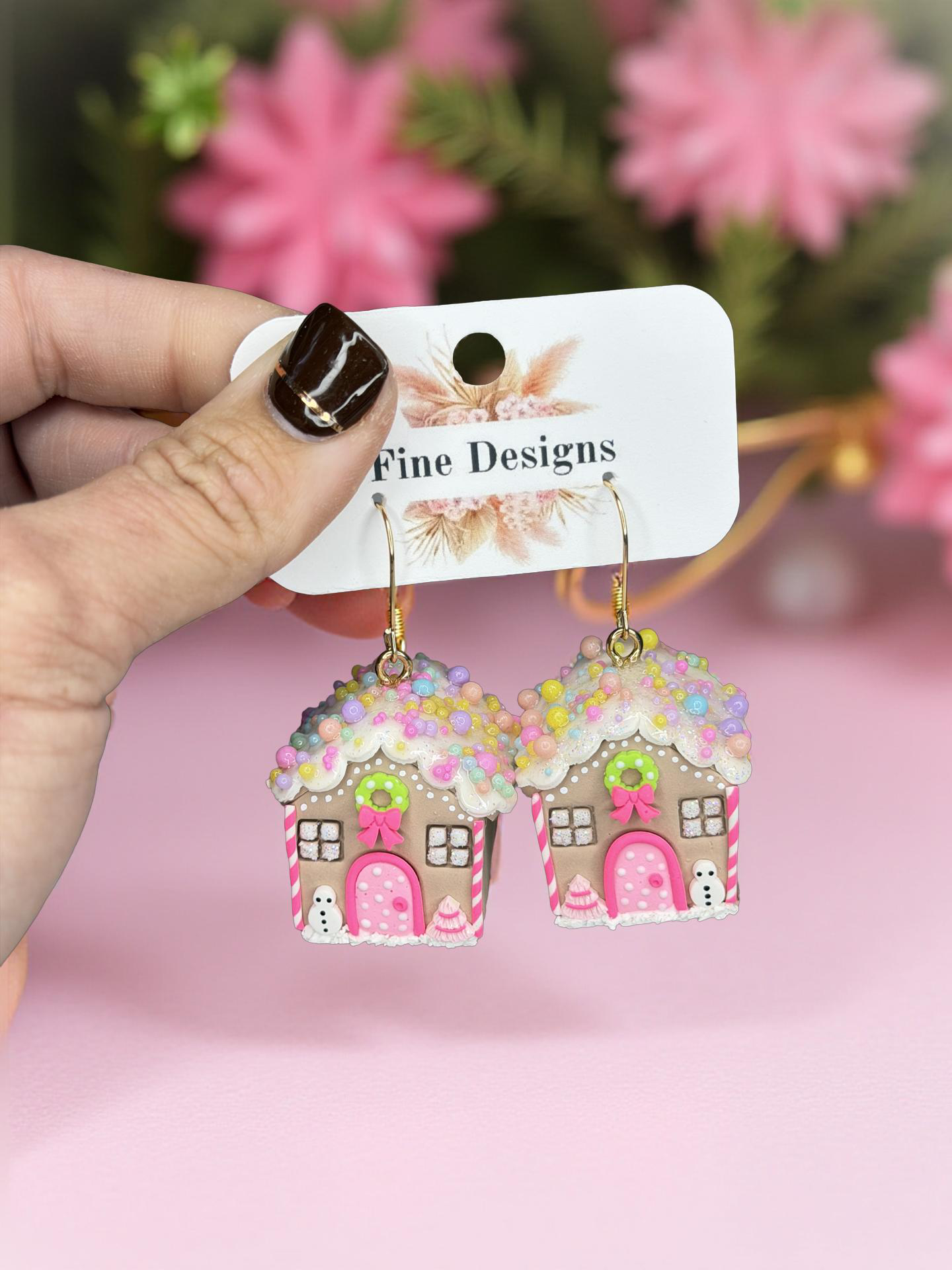 Gingerbread House PINK