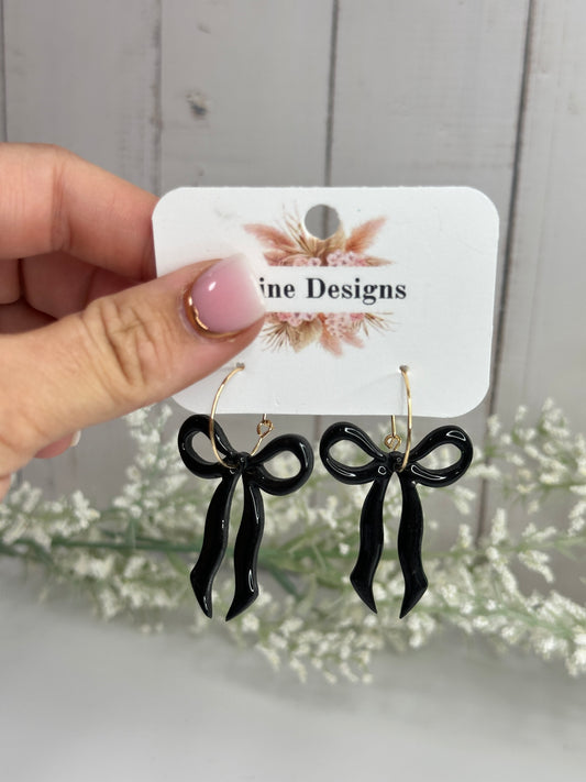 Black Bow Hoop