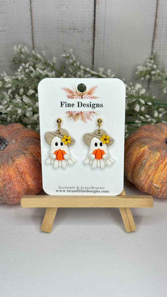 Ghostie with Pumpkin