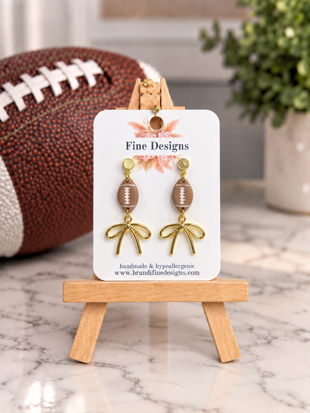 Football with Bow