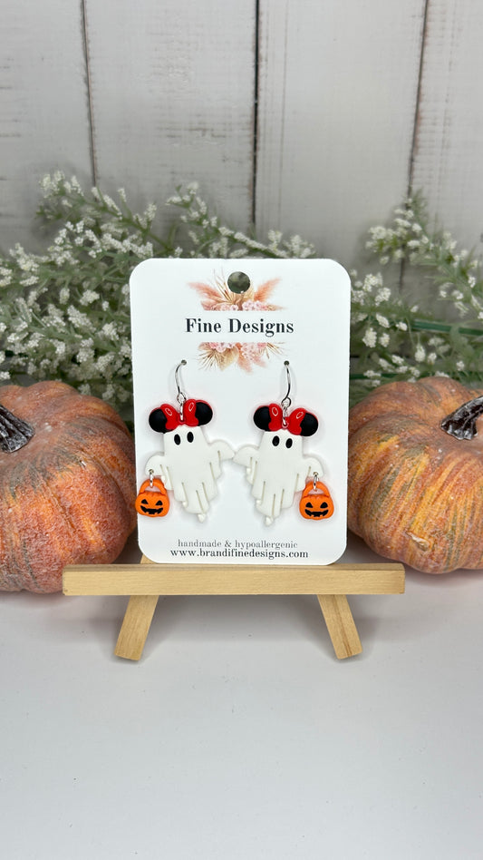 Mouse Ghost Trick or Treat