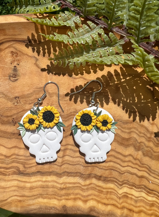 Sunflower Skull
