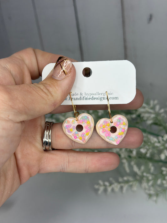 Candy Donut (gold & silver options)