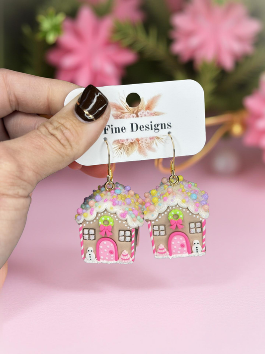 Gingerbread House PINK