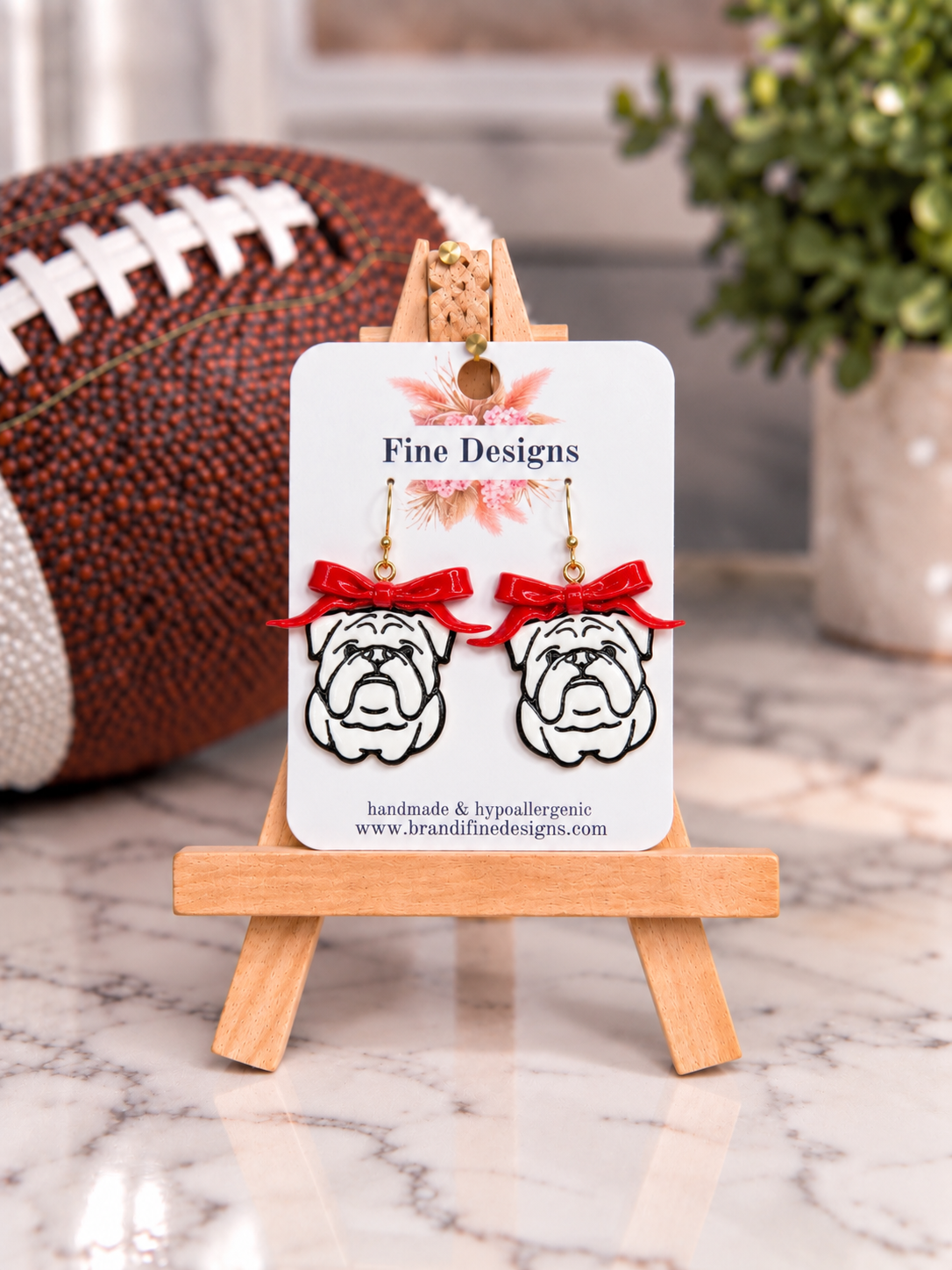 UGA Bulldog Bow
