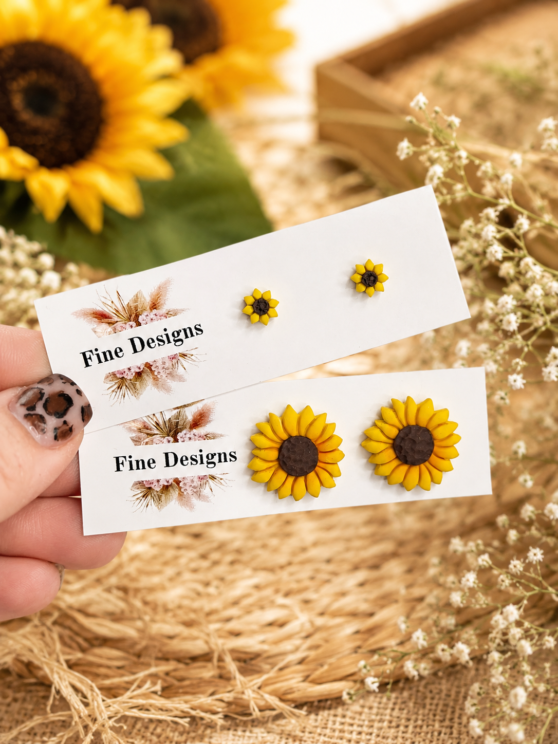 Sunflower Stud