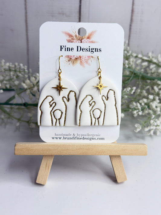 Manger Scene (second picture is silver)