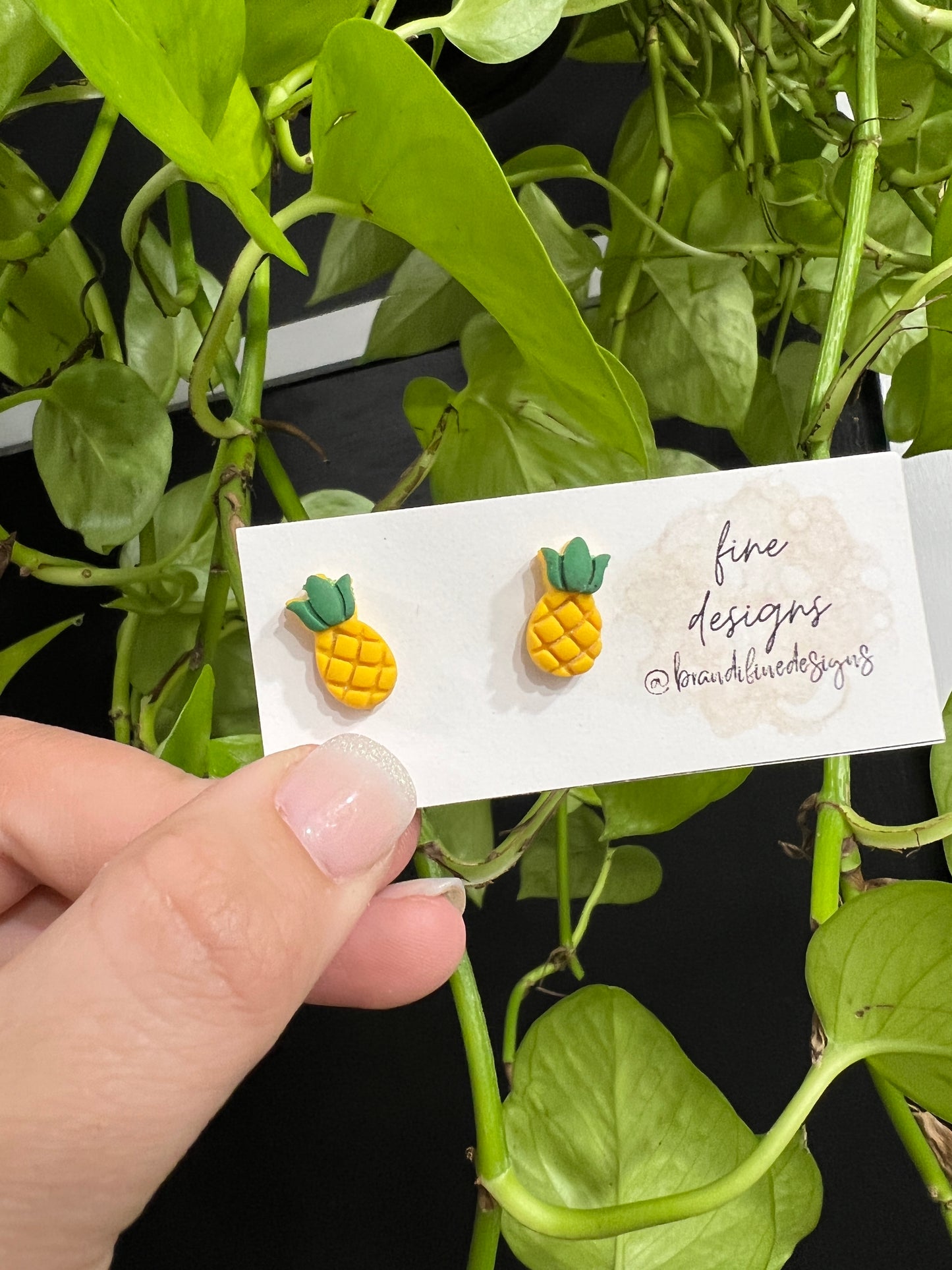 Small Pineapple Studs