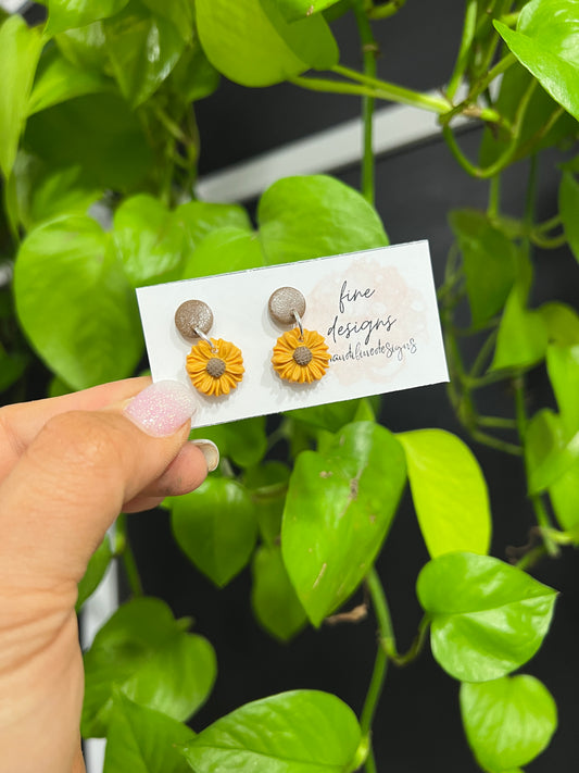 Mini Sunflower Dangle